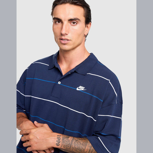 Stripe Polo Shirt Image 1 - LUZACTIVE - AUSTRALIA