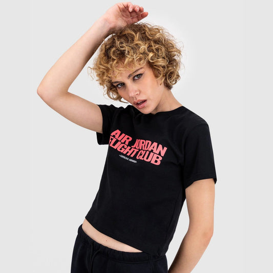 Flight Club Crop T-Shirt Image 1 - LUZACTIVE - AUSTRALIA