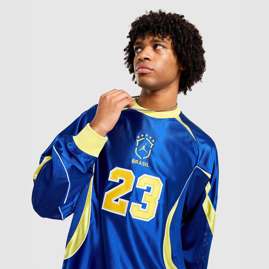 Brasil Long Sleeve Goalie Top Image 1 - LUZACTIVE - AUSTRALIA