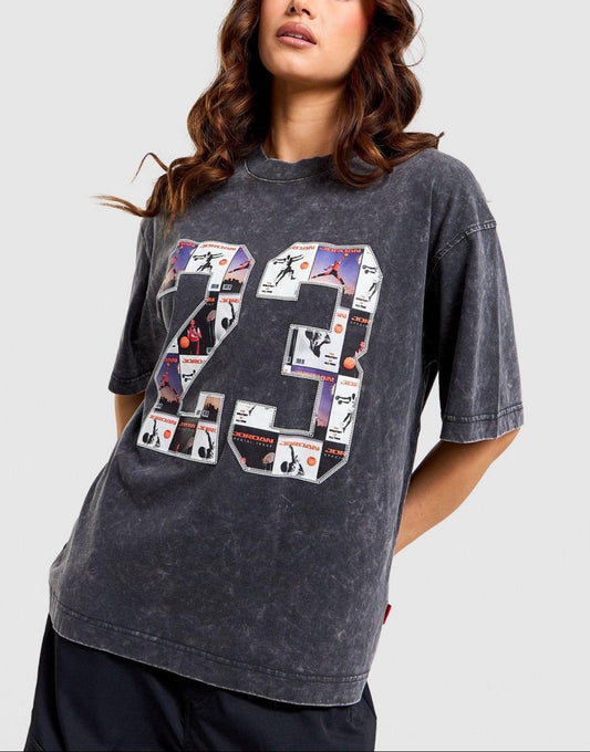 23 Oversized T-Shirt Image 1 - LUZACTIVE - AUSTRALIA
