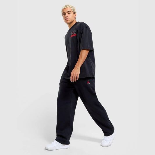 Brooklyn Statement Fleece Open-Hem Pants Image 1 - LUZACTIVE - AUSTRALIA