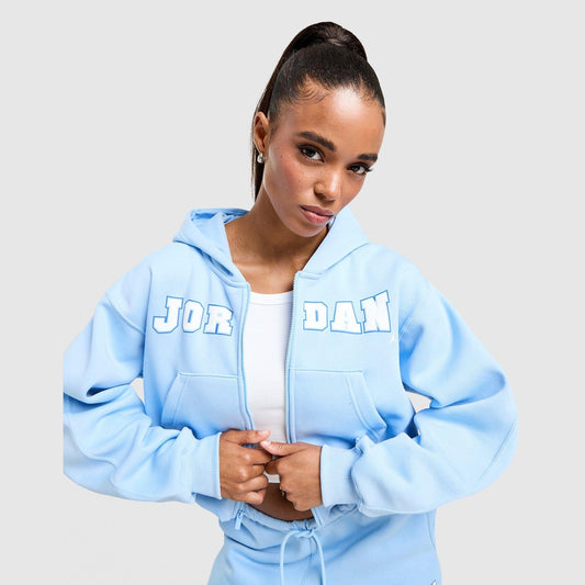 Brooklyn Oversized Full-Zip Hoodie Image 1 - LUZACTIVE - AUSTRALIA