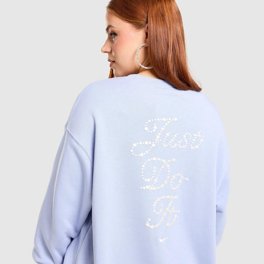 Just Do It Oversized Sweatshirt Image 1 - LUZACTIVE - AUSTRALIA