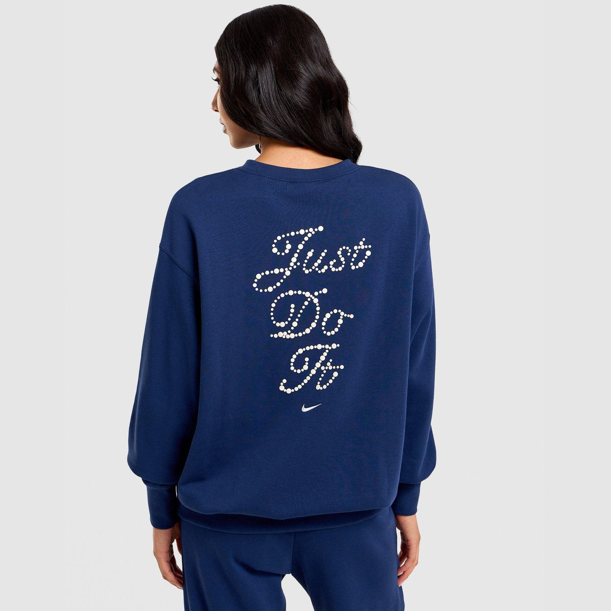 Just Do It Oversized Sweatshirt Image 1 - LUZACTIVE - AUSTRALIA