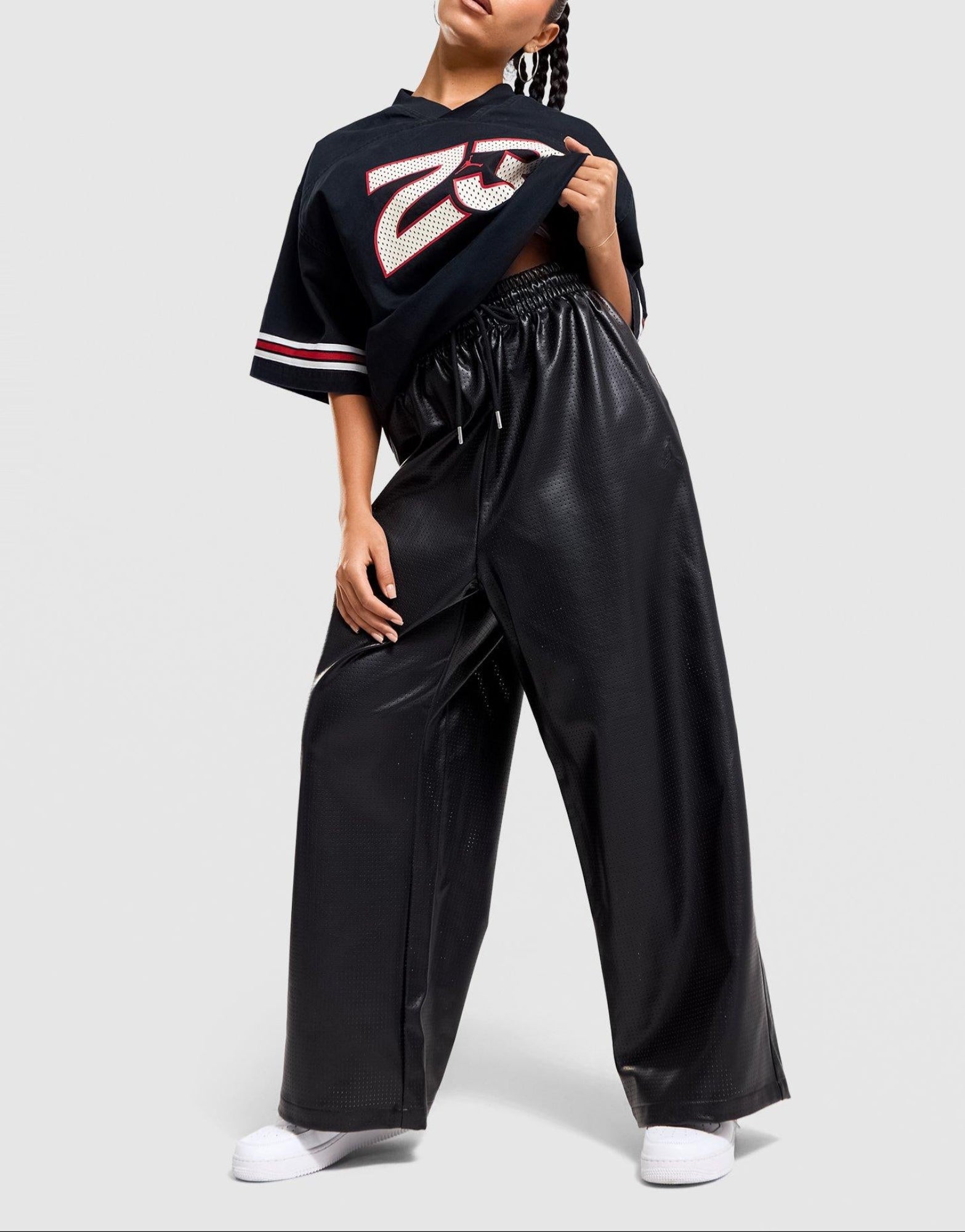 Jordan Flight Faux-Leather Pants image