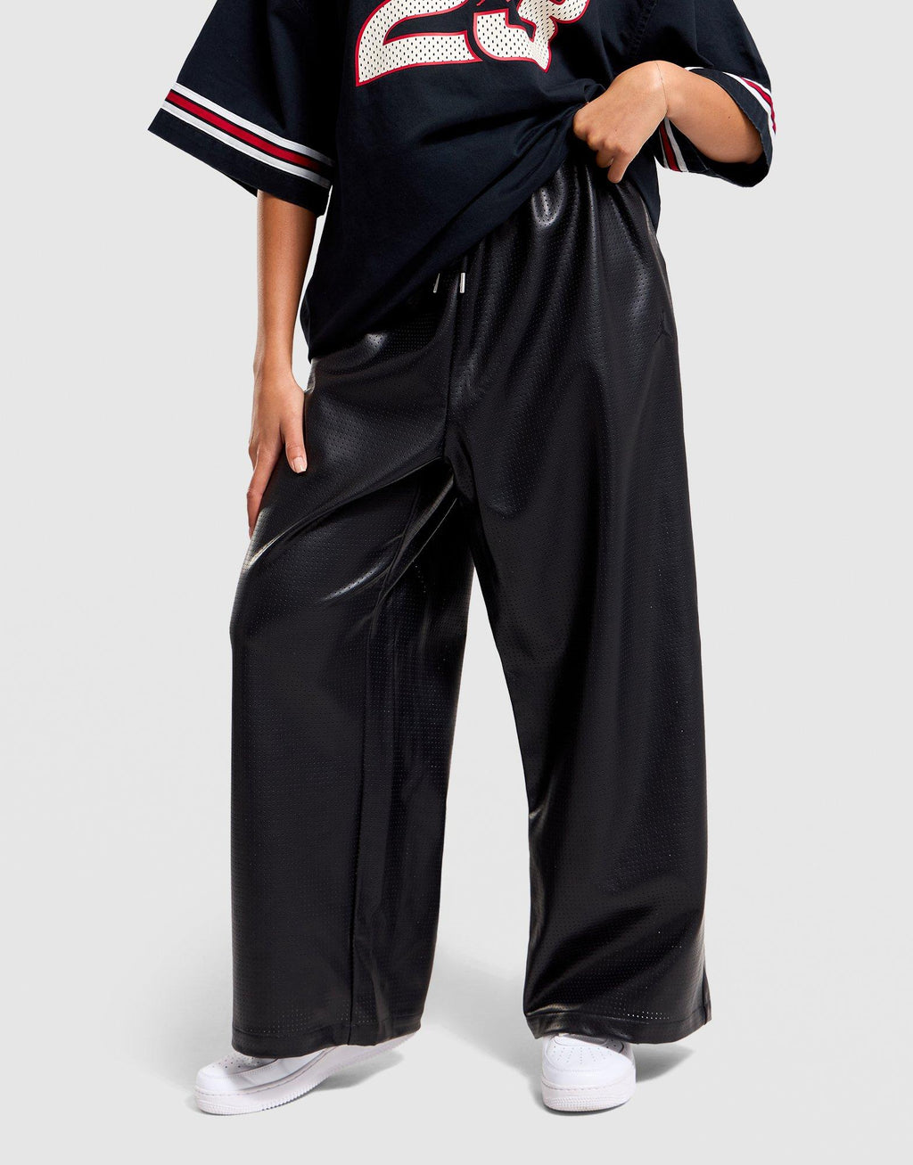 Jordan Flight Faux-Leather Pants image