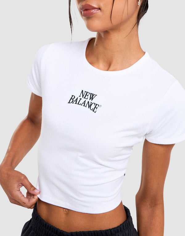 New Balance Fitted Linear T-Shirt image