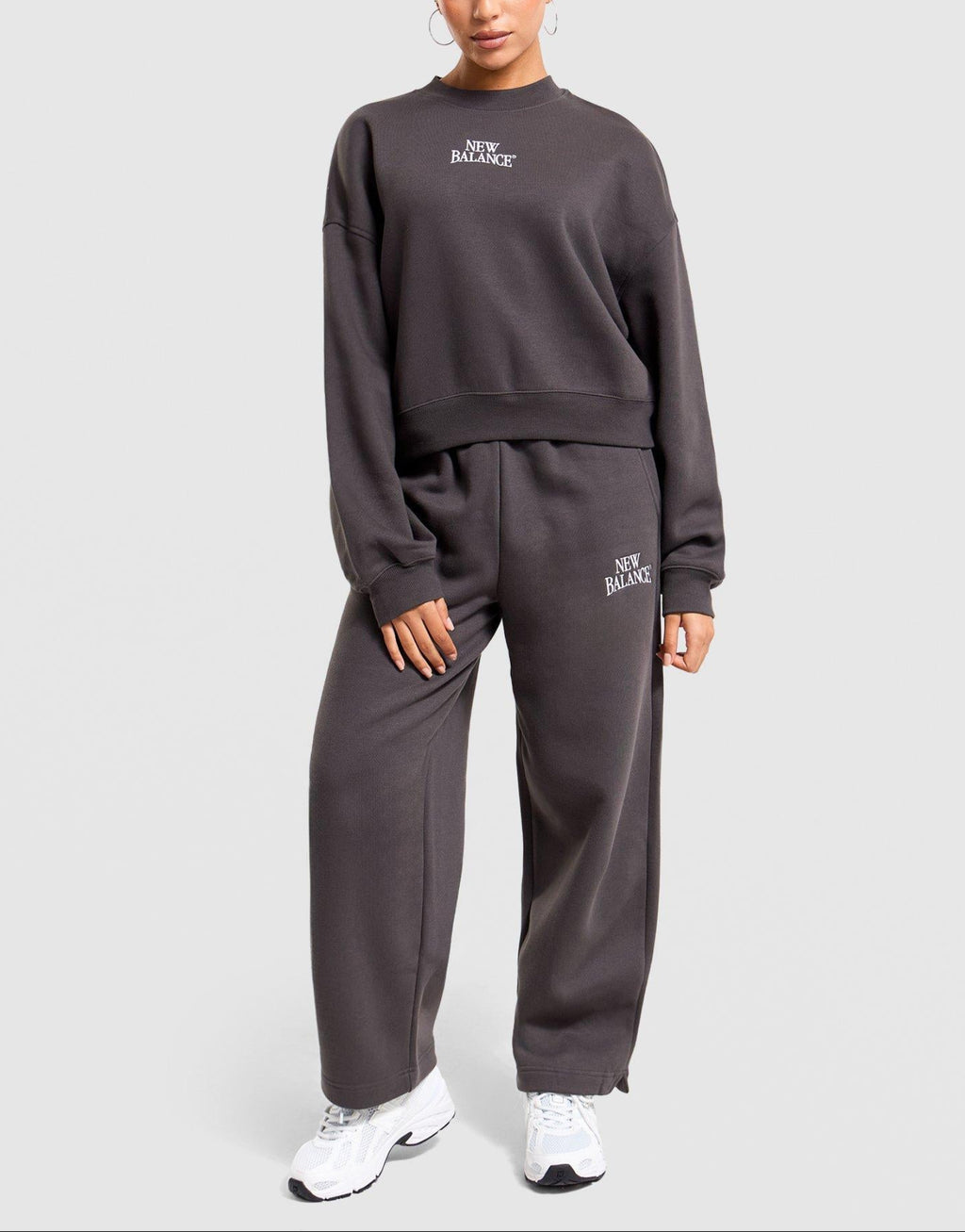 New Balance Linear Crop Sweatshirt image