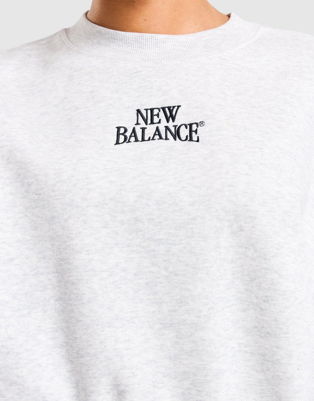 New Balance Linear Crop Sweatshirt image
