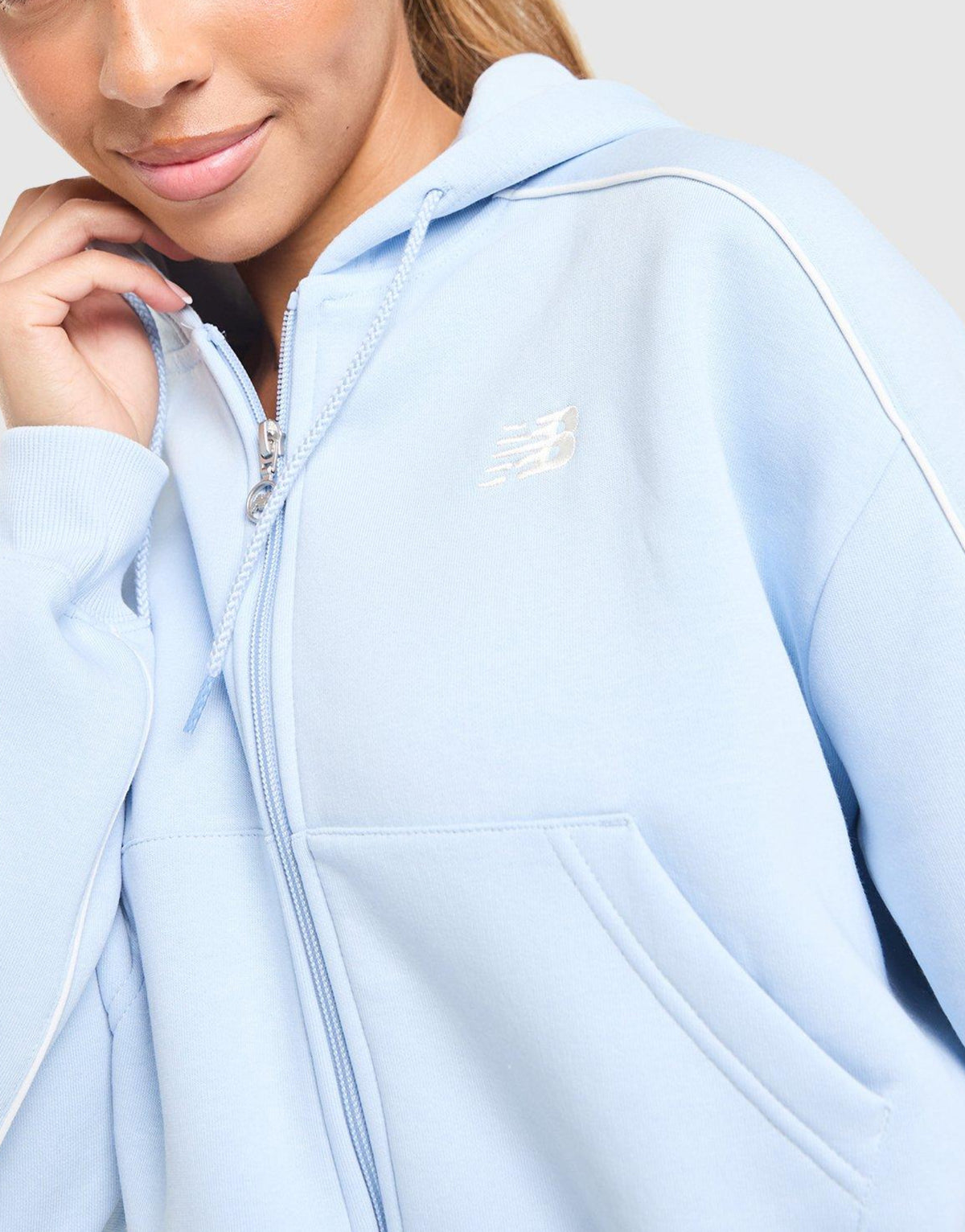 New Balance Pipe Full Zip Hoodie image