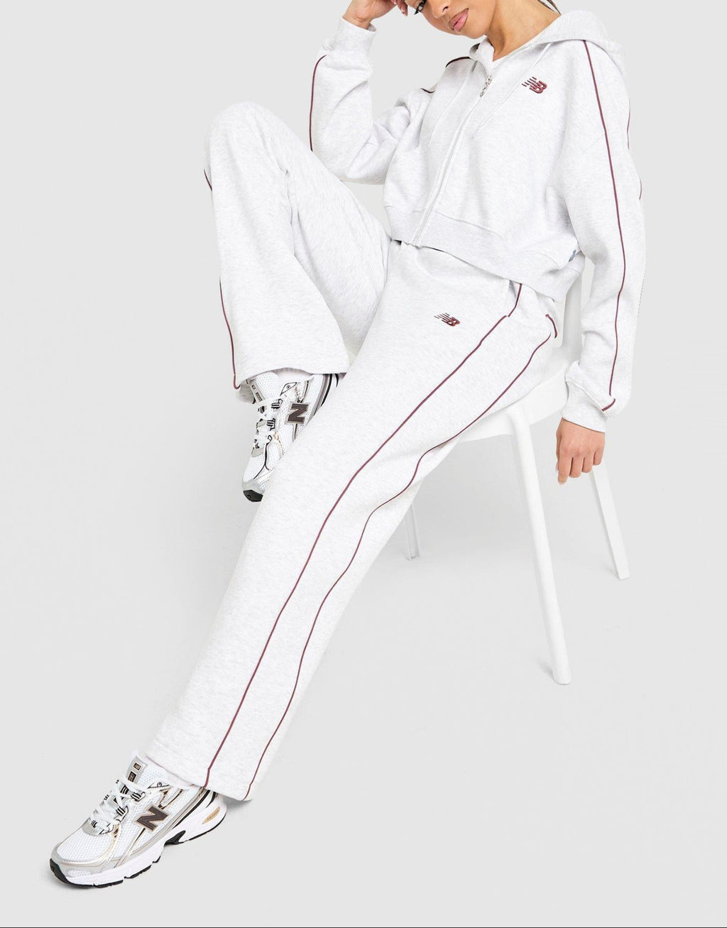 New Balance Pipe Wide Leg Joggers image