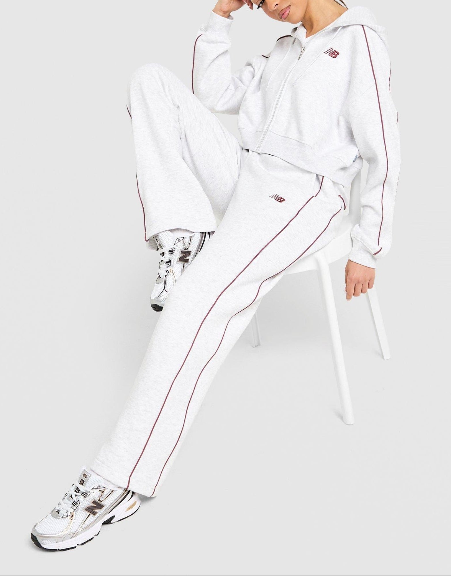 New Balance Pipe Wide Leg Joggers image