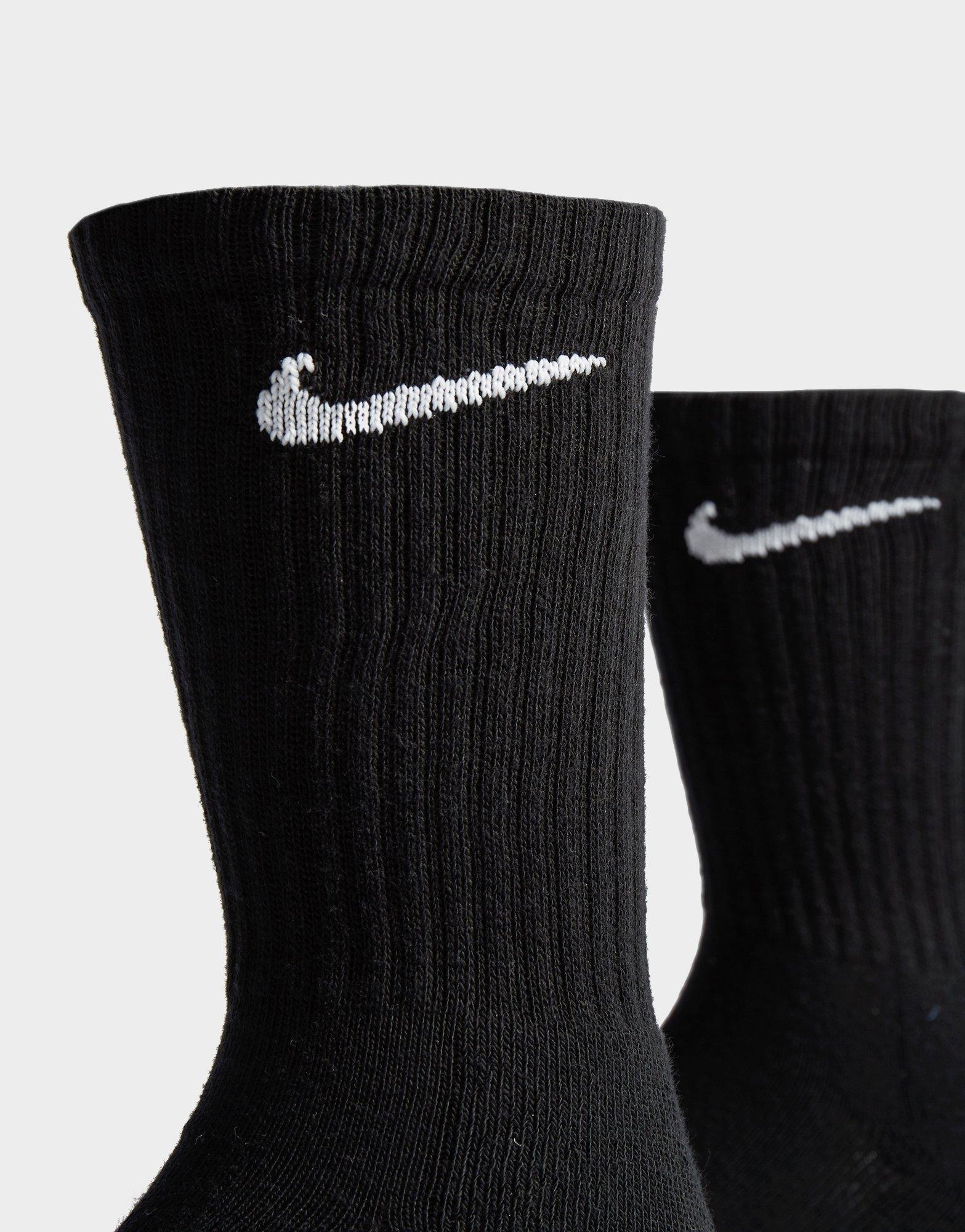 Nike 3 Pack Everyday Cushioned Crew Socks image