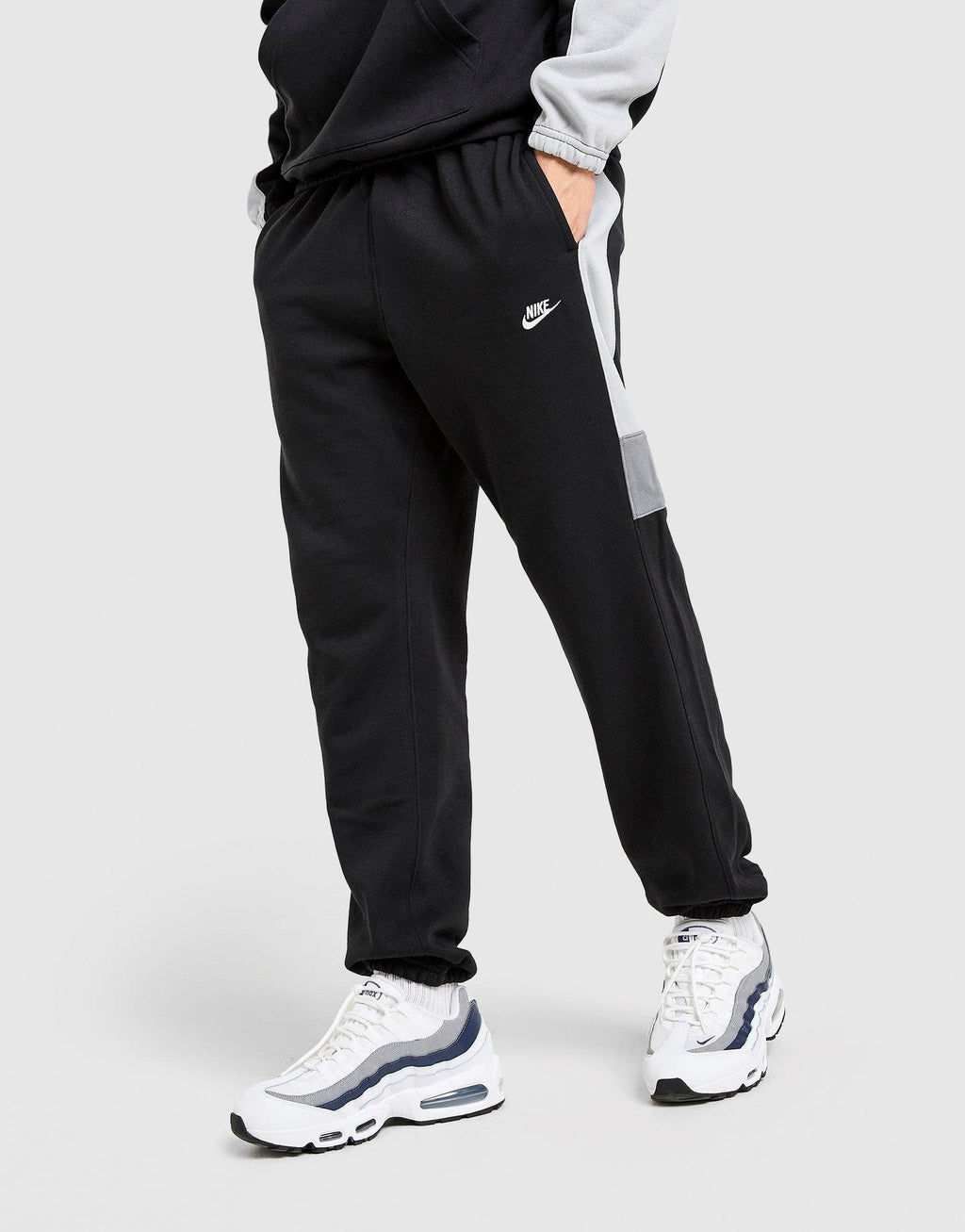 Nike Club Fleece Colour Block Joggers image