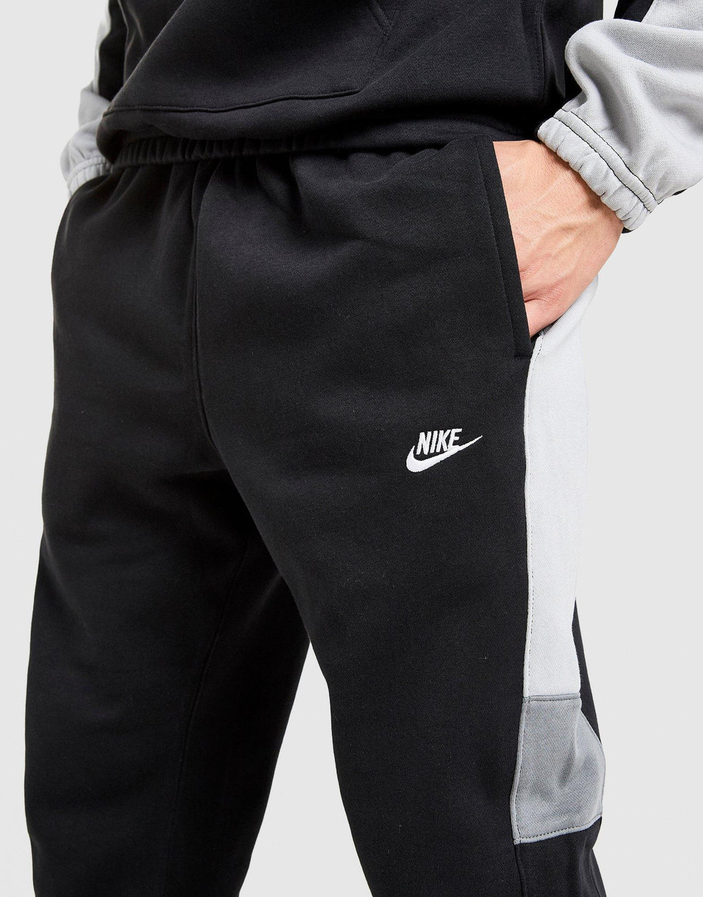 Nike Club Fleece Colour Block Joggers image