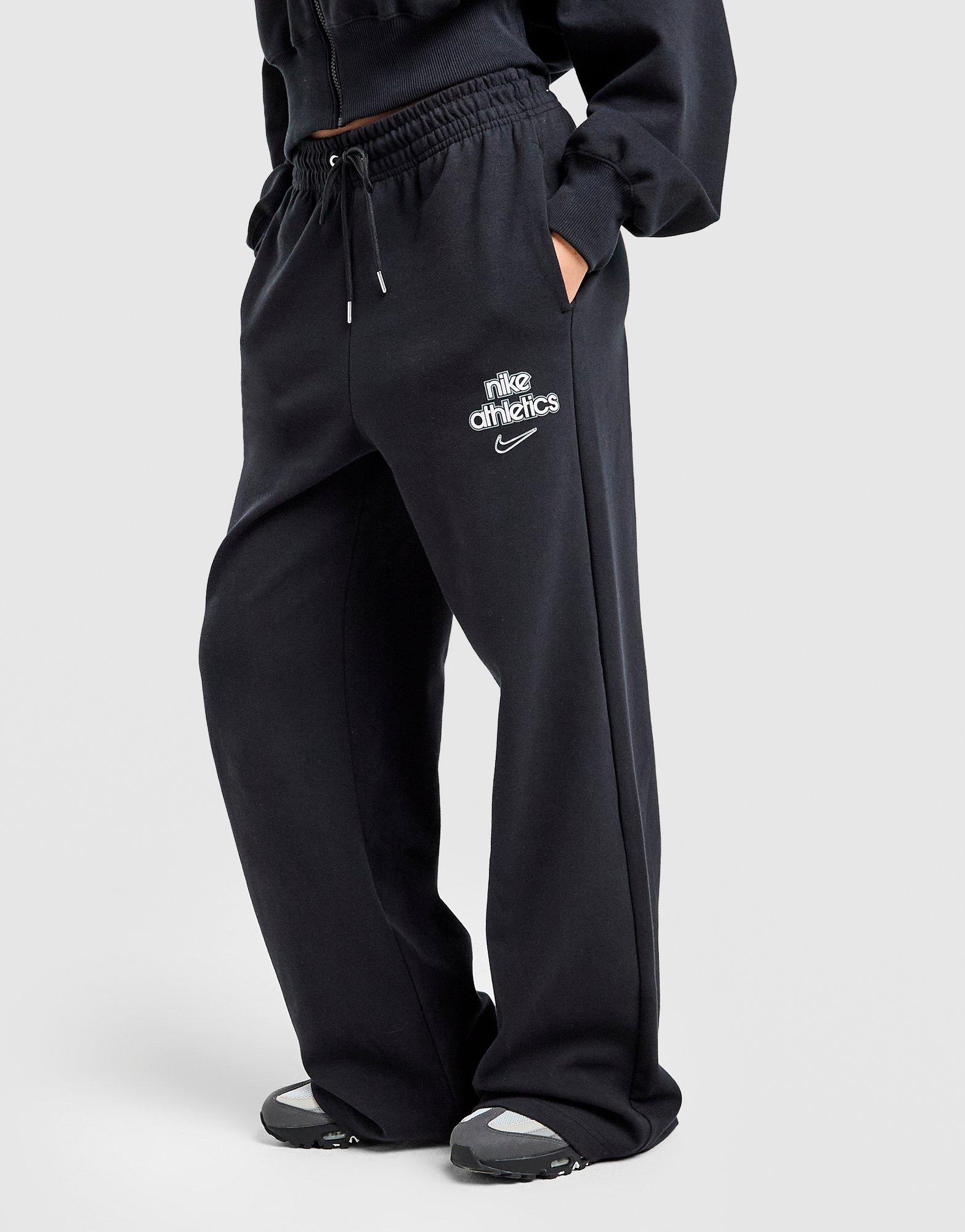 Nike Graphic Swoosh Wide Leg Joggers image