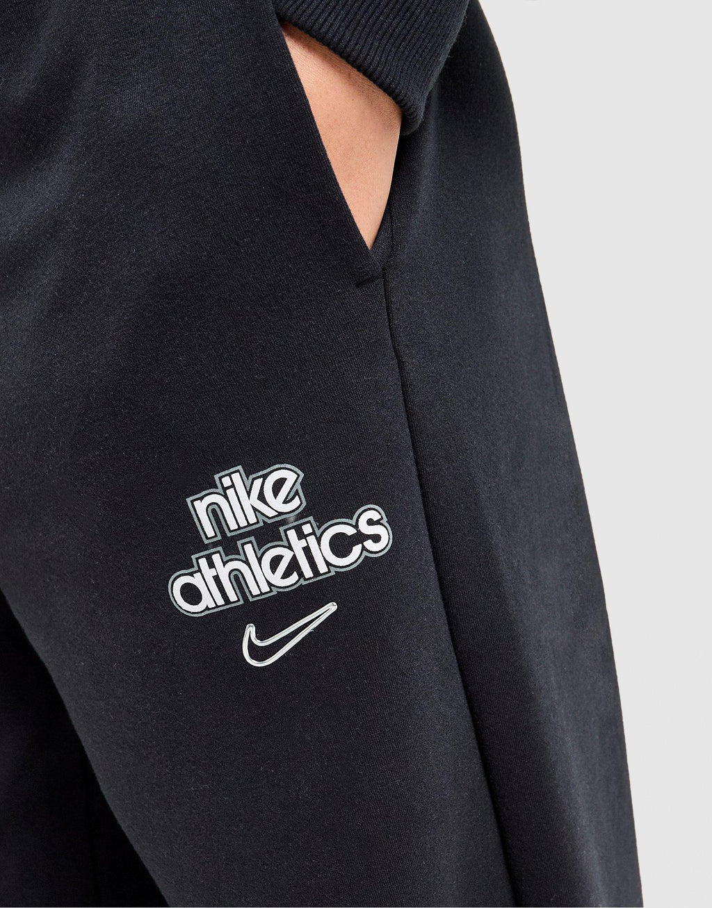 Nike Graphic Swoosh Wide Leg Joggers image