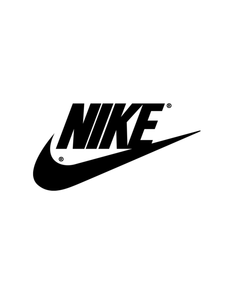 Nike Swoosh logo - Iconic athletic footwear and apparel