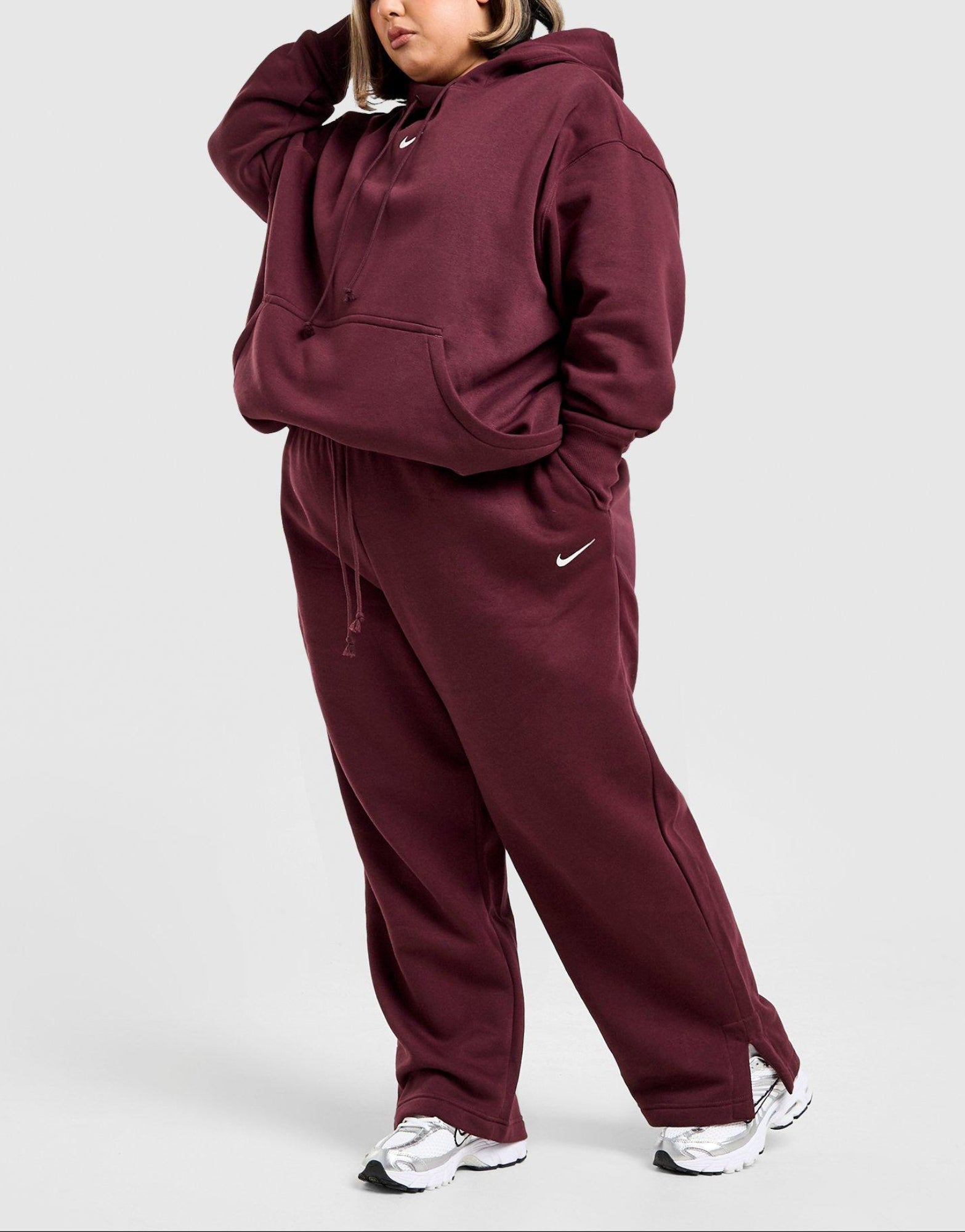 Nike Plus Size Phoenix Wide Leg Joggers image