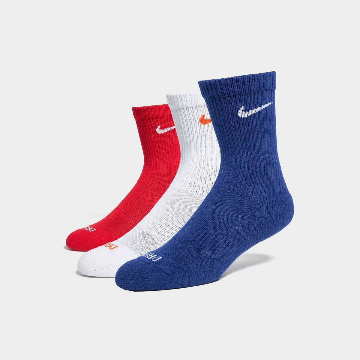 Everyday Plus Cushioned Training Crew Socks (3 Pack) Image 1 - LUZACTIVE - AUSTRALIA