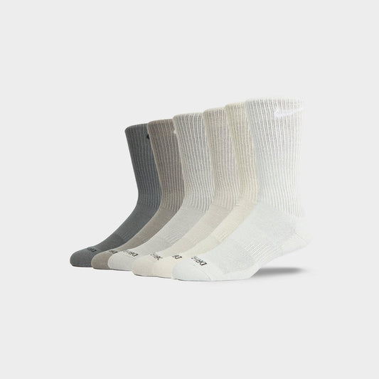 Everyday Plus Crew Socks (6 Pack) Image 1 - LUZACTIVE - AUSTRALIA