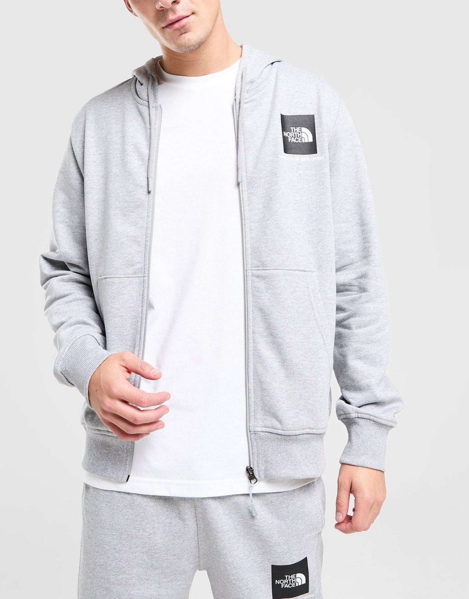 The North Face Fine Box Full Zip Hoodie image