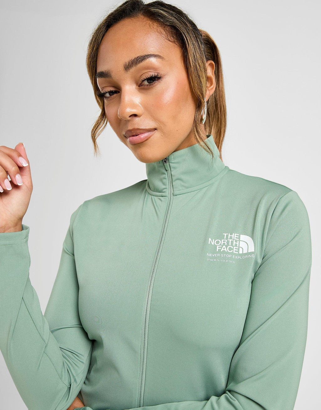The North Face Tech Graphic Full Zip Top image