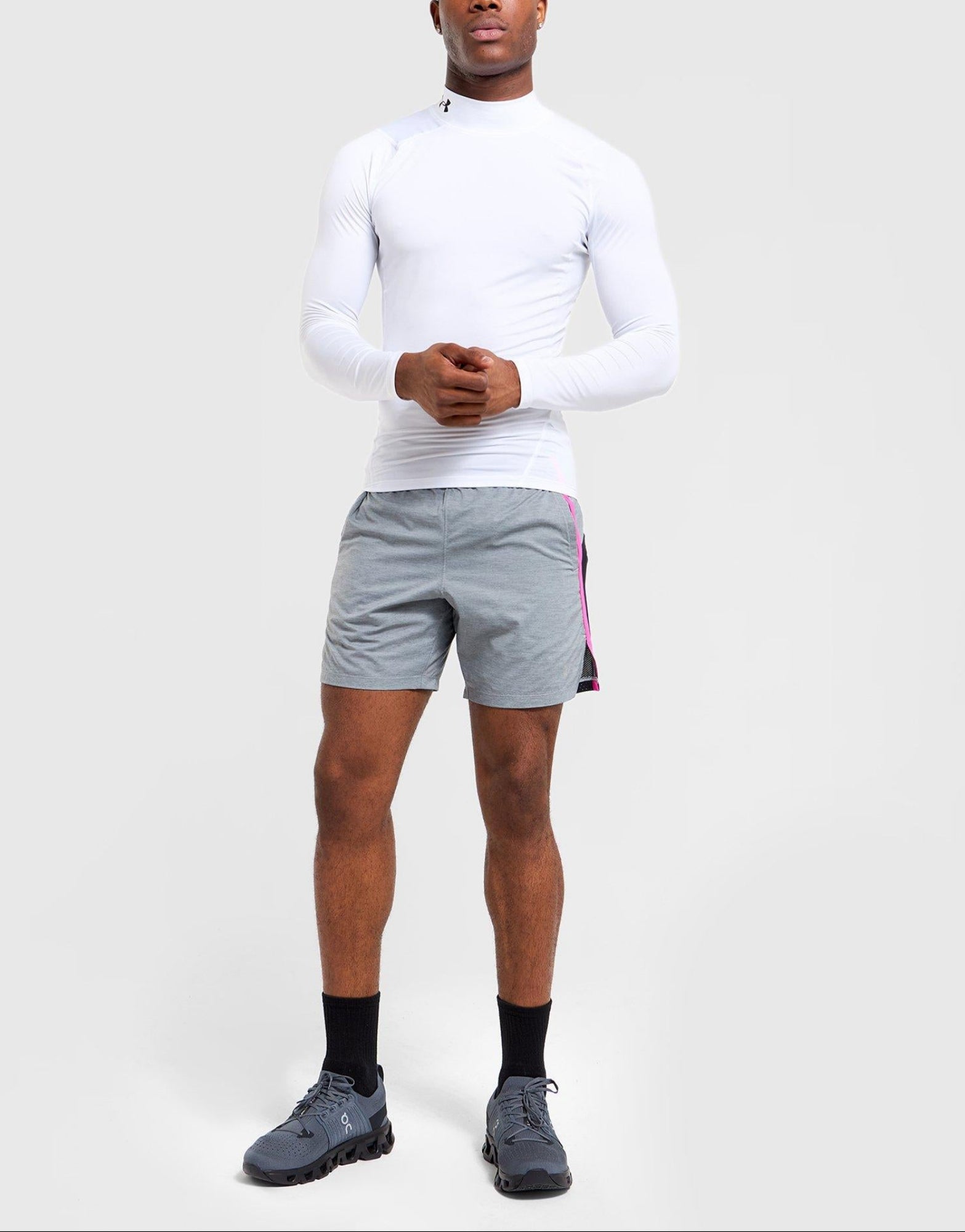 Under Armour Mock Compression Long Sleeve T-Shirt image