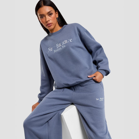 Tones Oversized Sweatshirt Image 1 - LUZACTIVE - AUSTRALIA