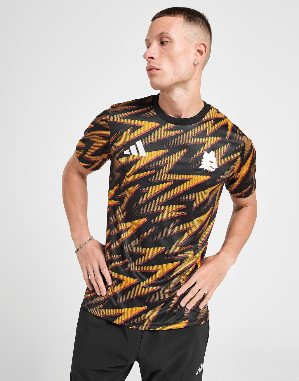 adidas AS Roma Pre Match Shirt image