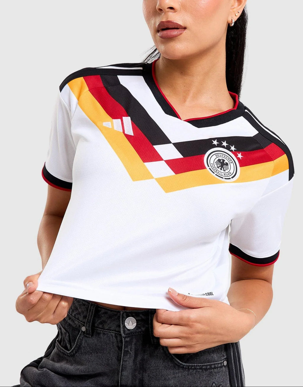 adidas Germany 2026 Home Crop Shirt image