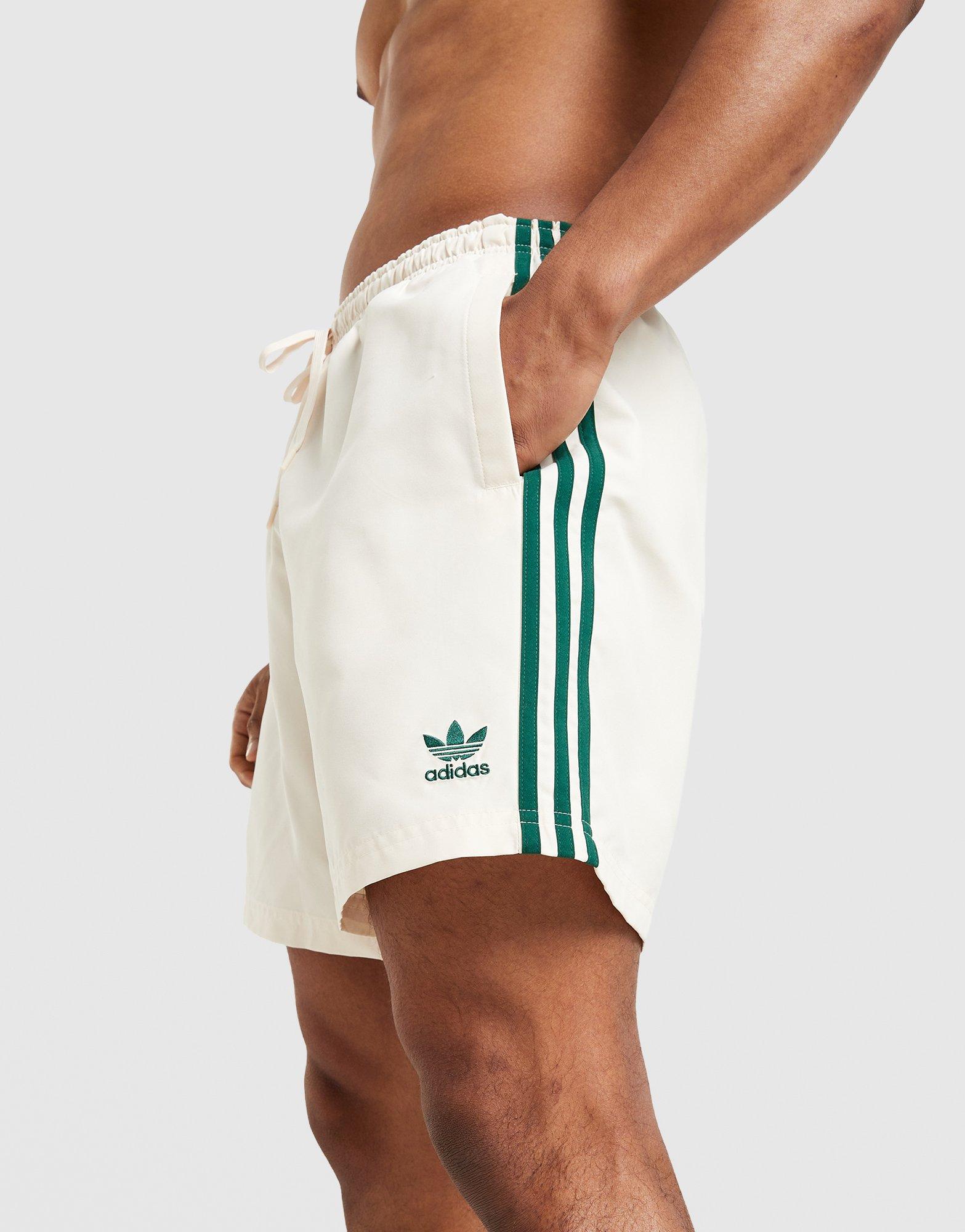 adidas Originals 3-Stripes 8" Swim Shorts image