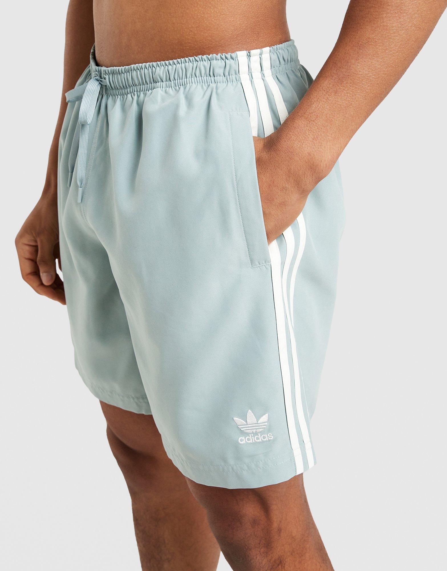 adidas Originals 3-Stripes 8" Swim Shorts image