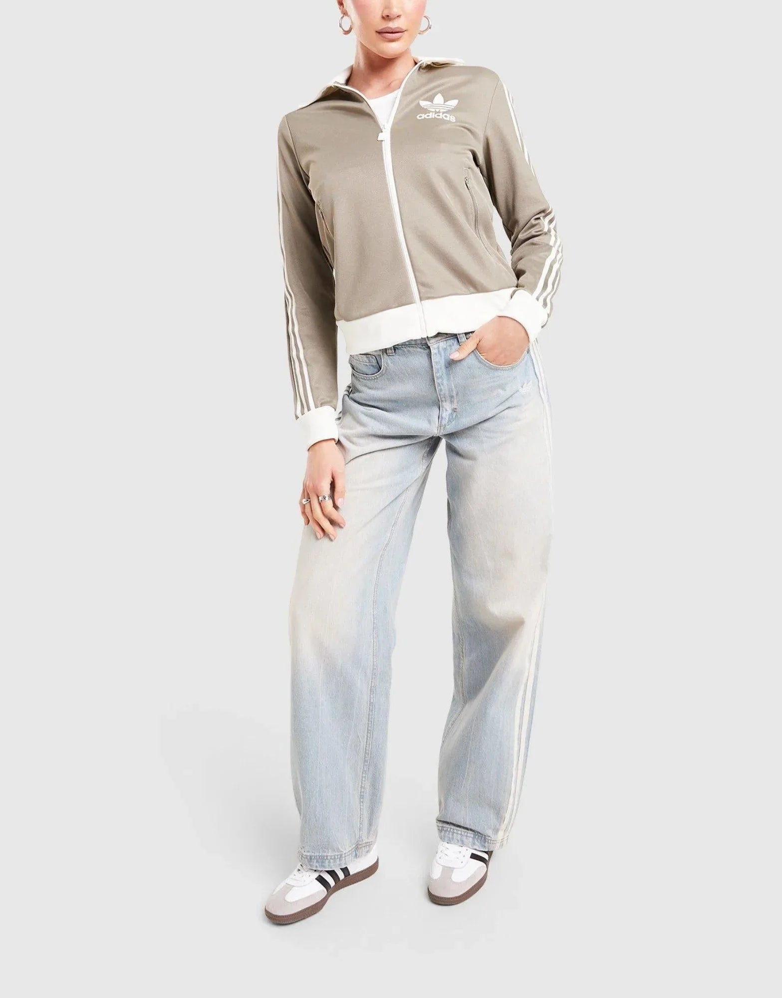 adidas Originals 3-Stripes Dad Jeans image