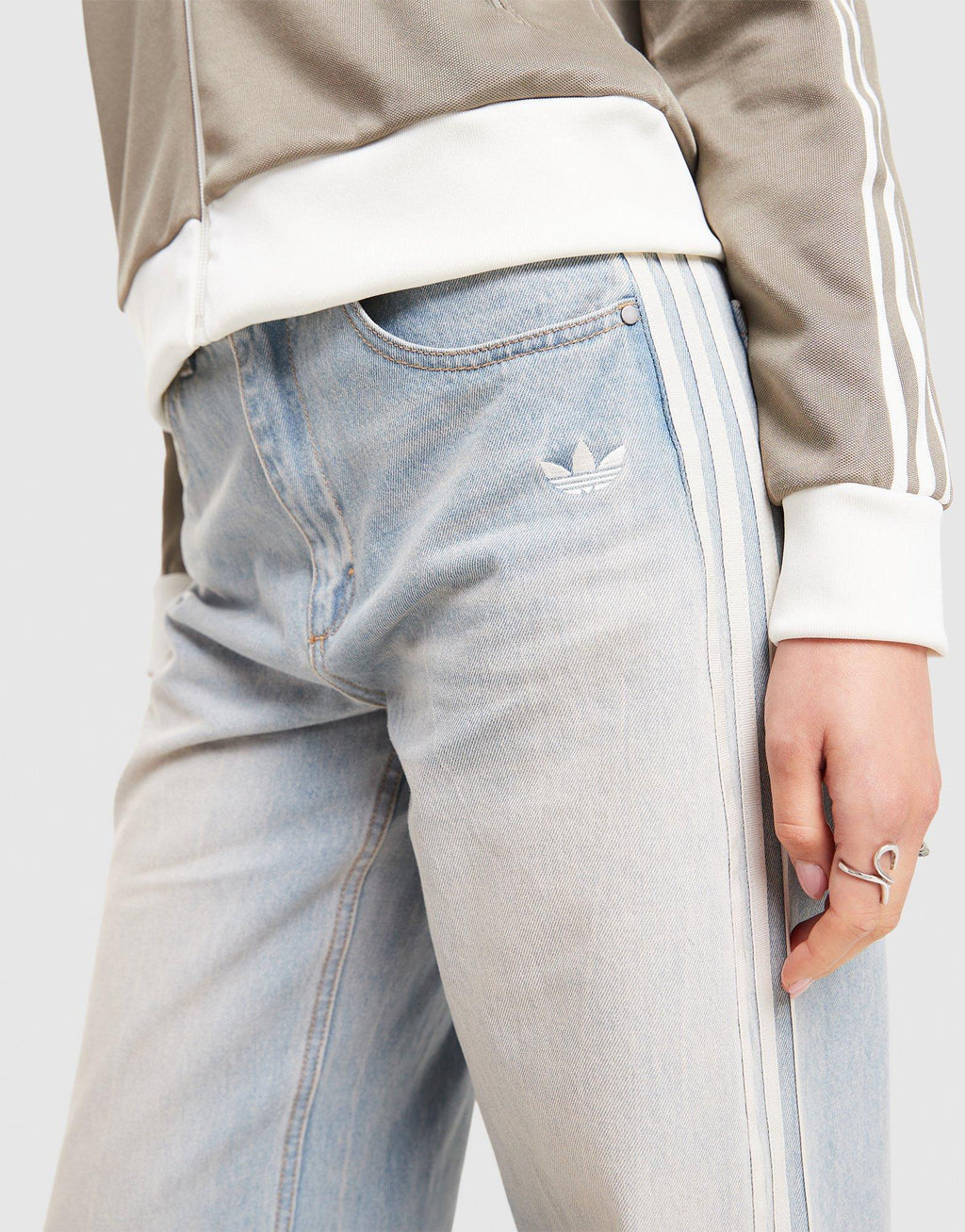 adidas Originals 3-Stripes Dad Jeans image