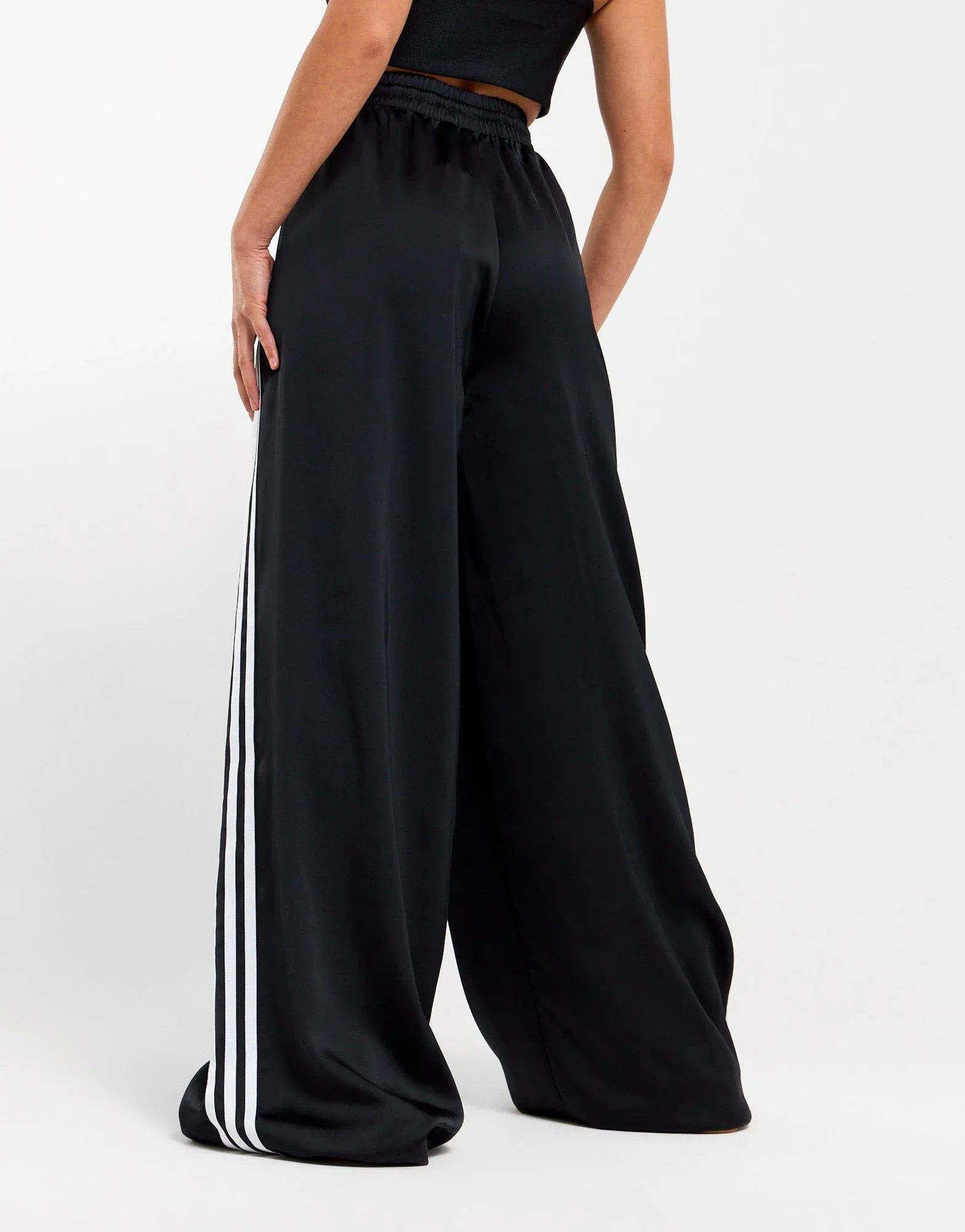 adidas Originals Adicolor Satin Wide Leg Track Pants image
