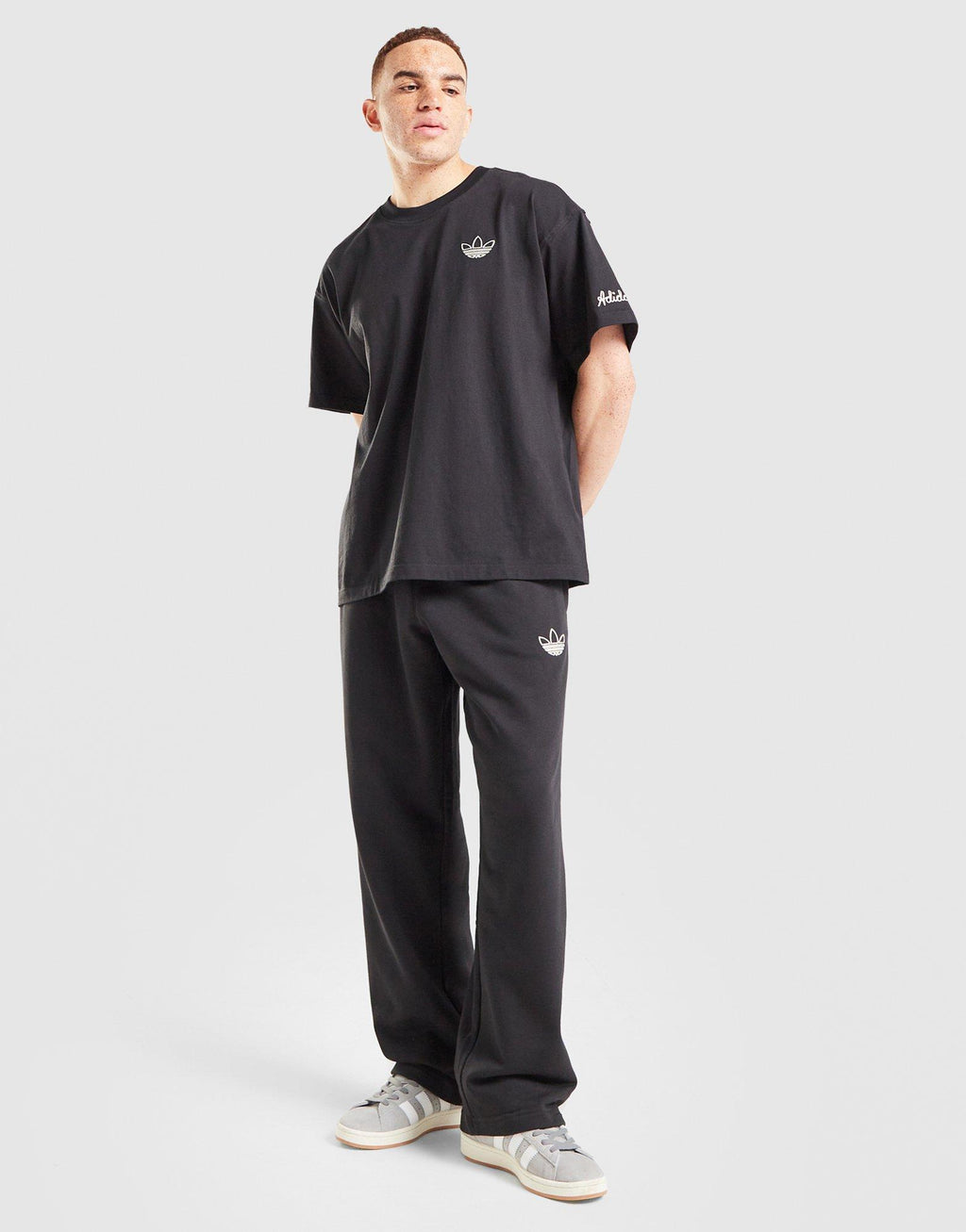 adidas Originals Chain Stitch Open Hem Joggers image
