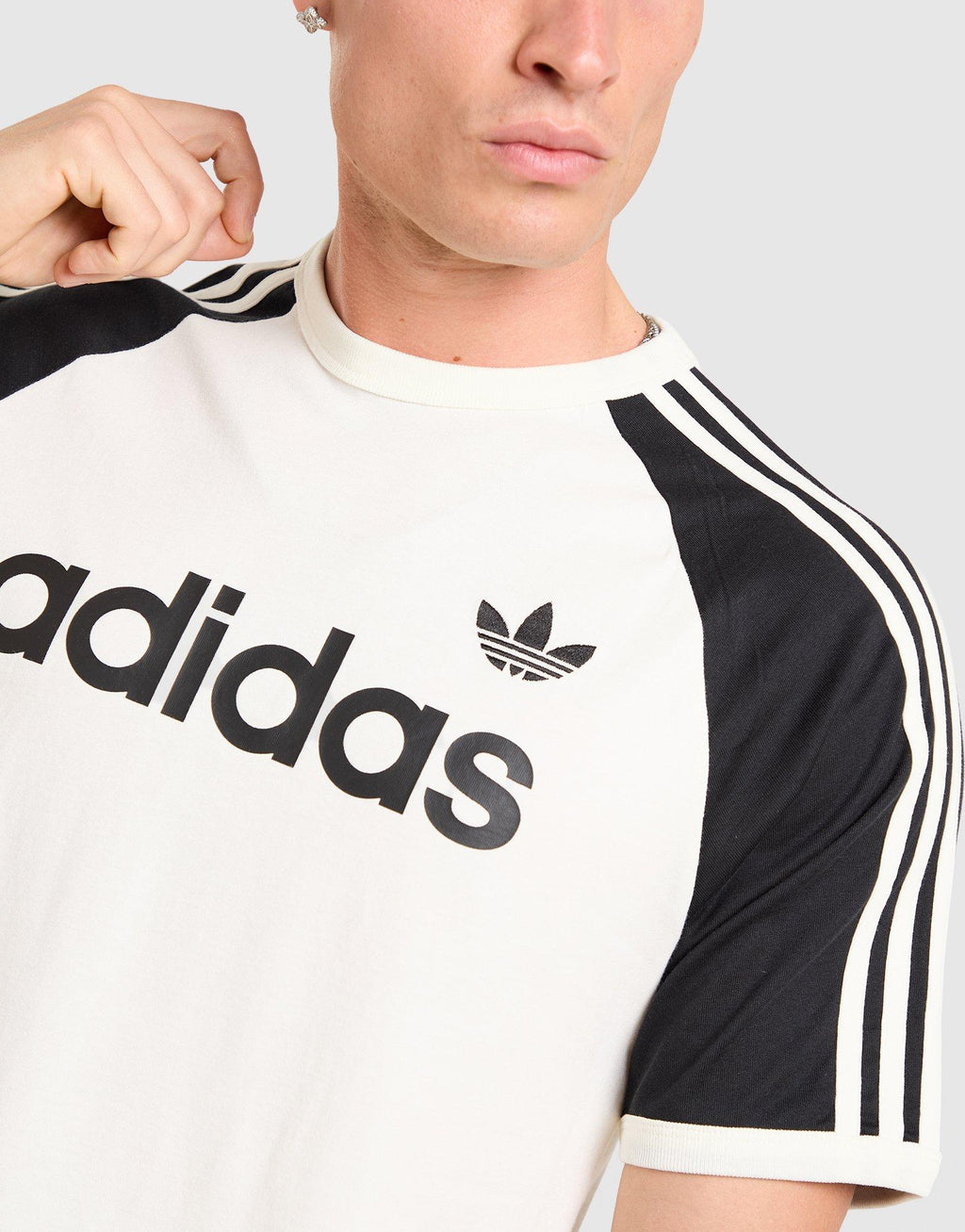 adidas Originals Colour Block 3-Stripes T-Shirt image