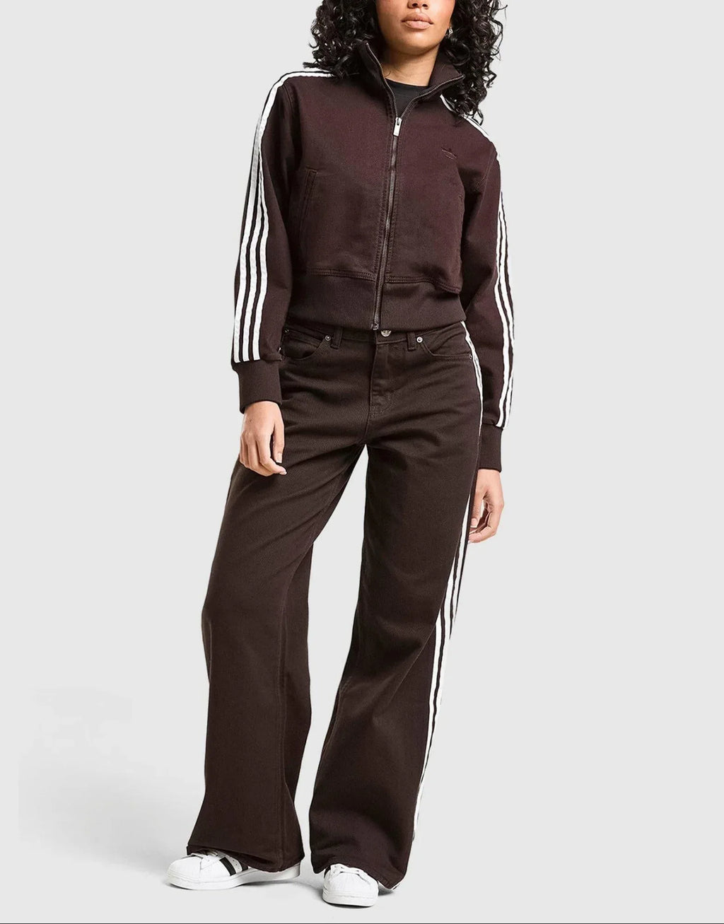 adidas Originals Denim Firebird Track Pants image