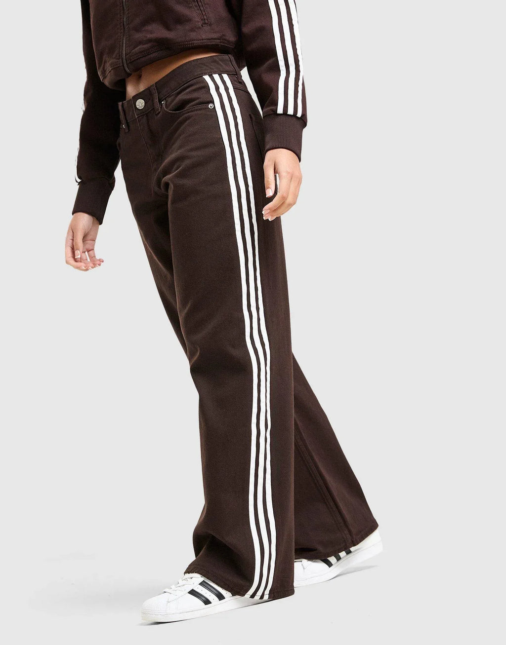 adidas Originals Denim Firebird Track Pants image