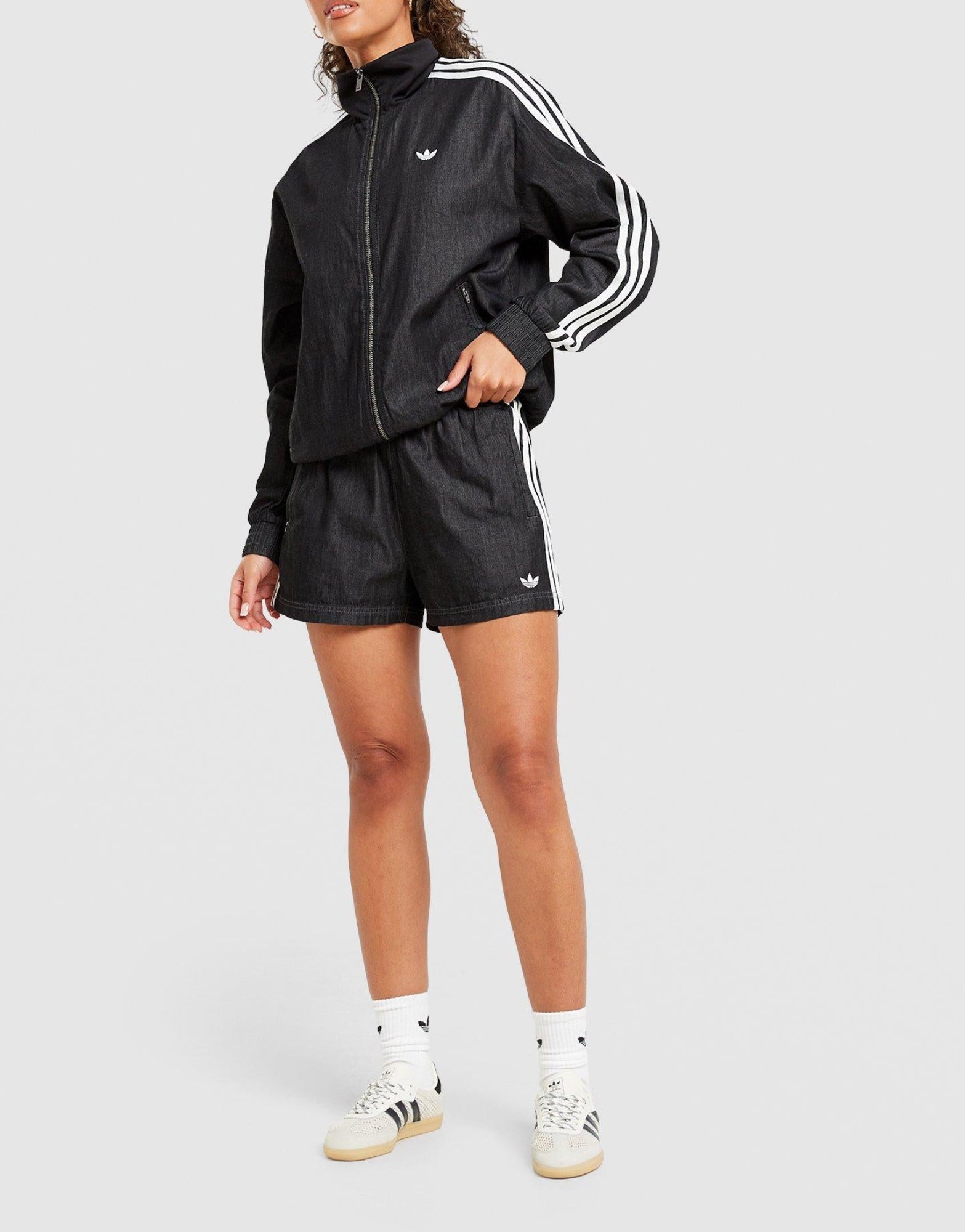 adidas Originals Denim Shorts image