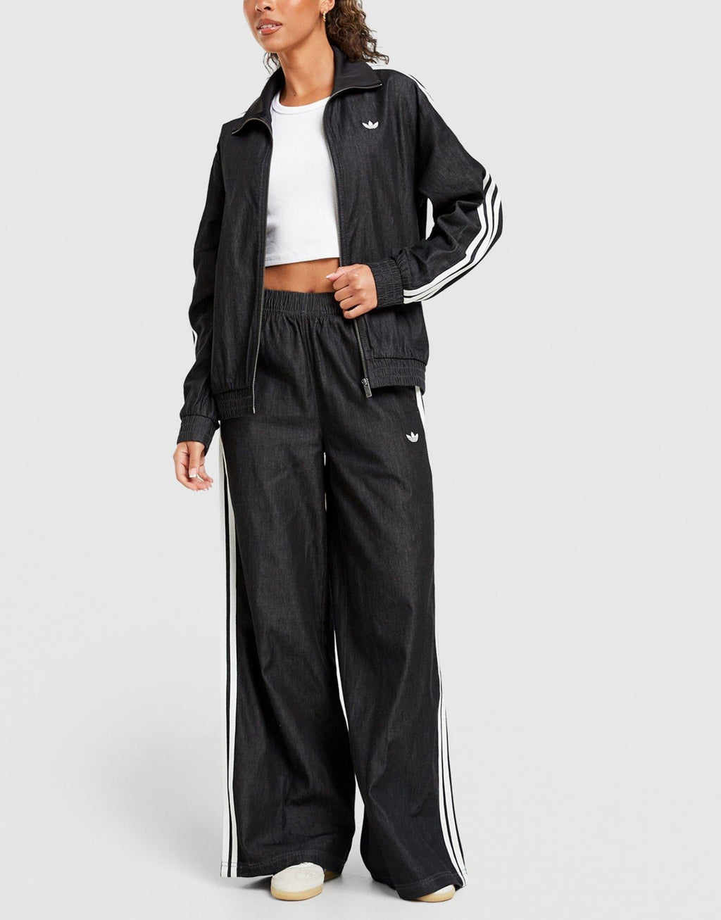 adidas Originals Firebird Lightweight Denim Track Top image