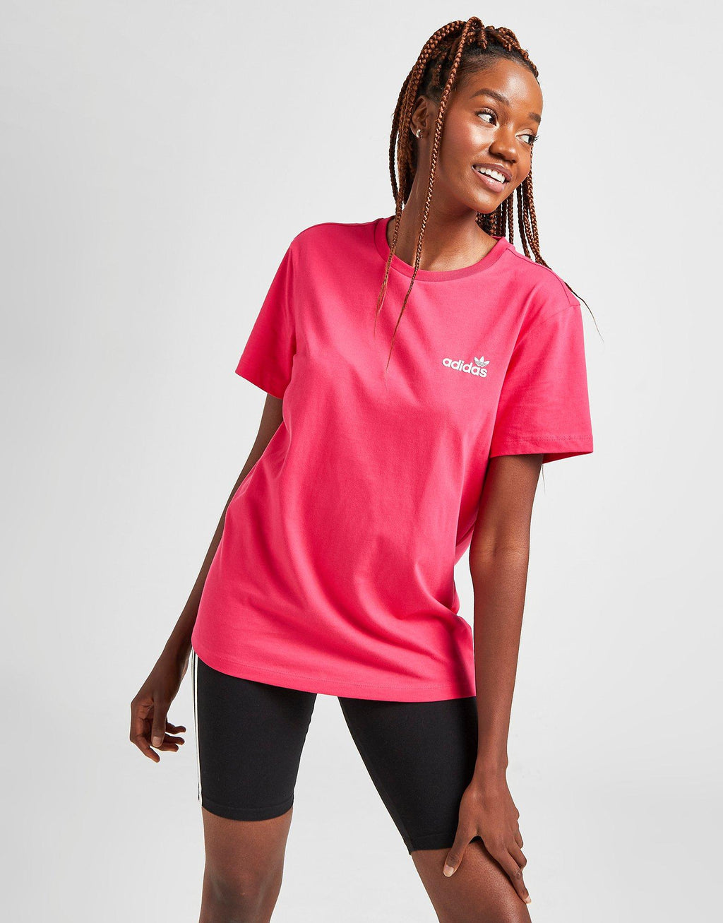 adidas Originals Linear Boyfriend T-Shirt image