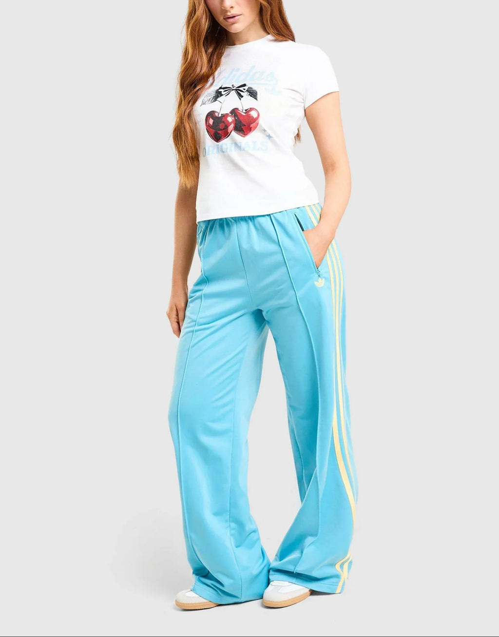 adidas Originals Oversized Firebird Track Pants image