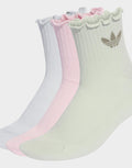 adidas Originals Ruffle Crew Socks 3 Pack image