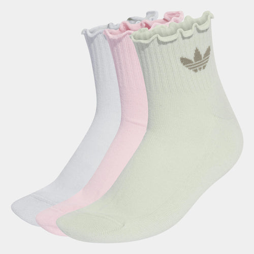 adidas Originals Ruffle Crew Socks 3 Pack image