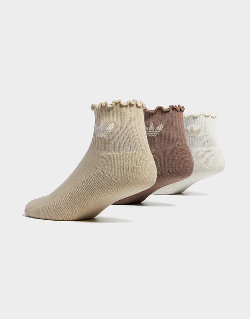 adidas Originals Ruffle Crew Socks 3 Pack image