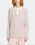 adidas Originals Stripe Long Sleeve Polo Shirt image