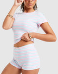 adidas Originals Stripe Micro Shorts image