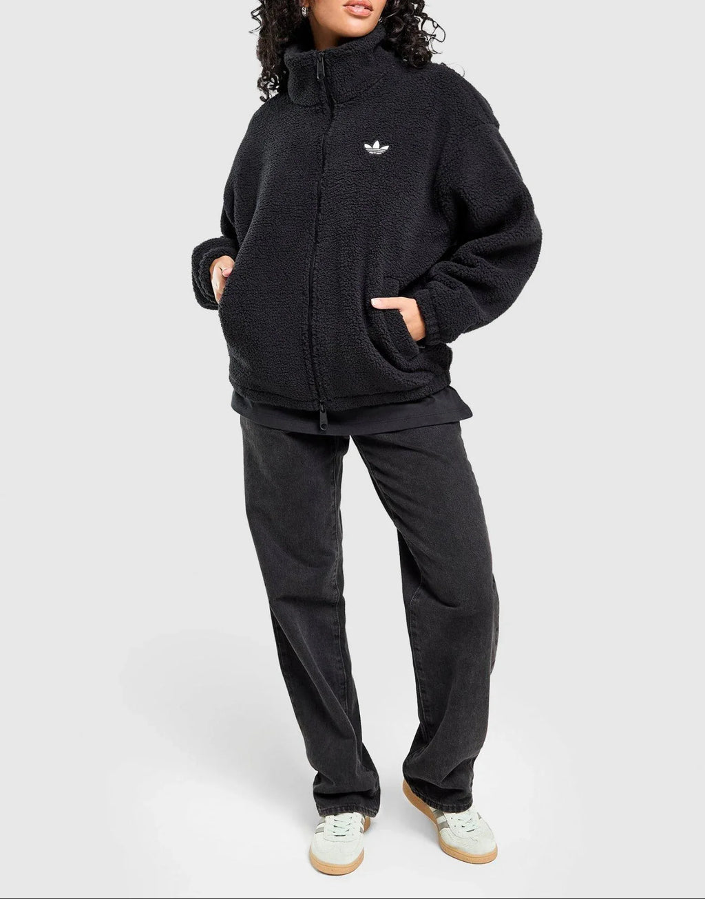 adidas Originals Teddy Full Zip Jacket image